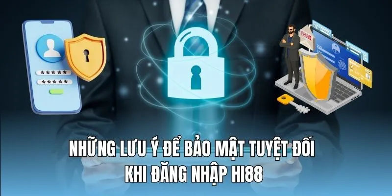 Những lưu ý để bảo mật tuyệt đối khi đăng nhập Hi88